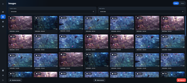 GUARD-1 device gallery interface